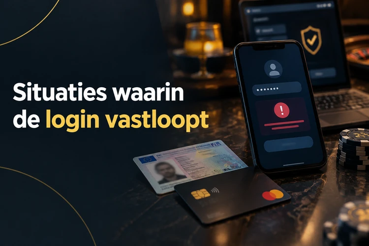 Situaties waarin de login vastloopt