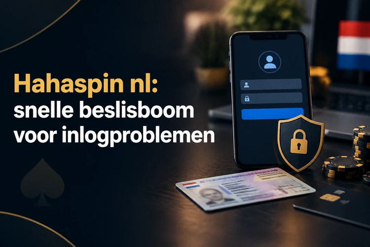 Hahaspin nl: snelle beslisboom voor inlogproblemen