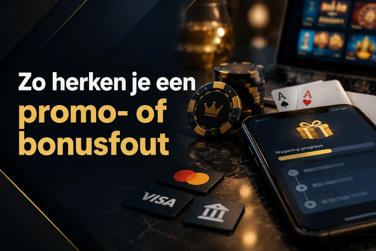Zo herken je een promo- of bonusfout