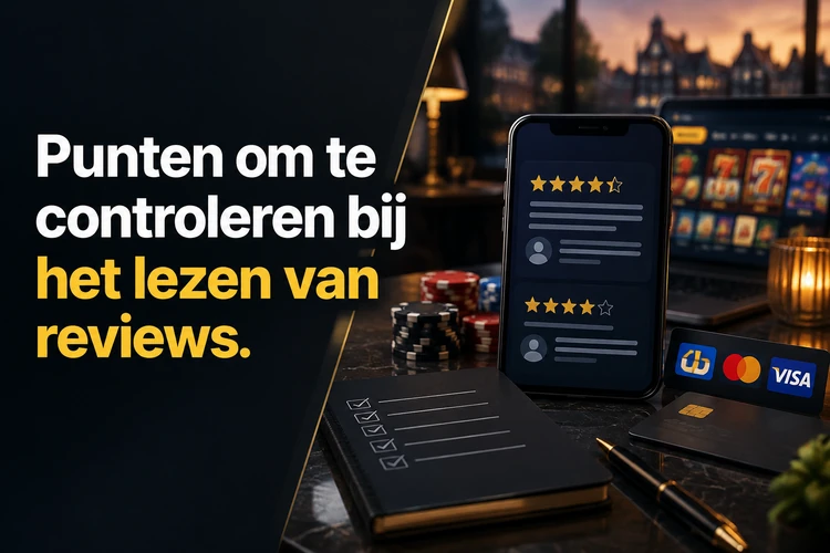 Punten om te controleren bij het lezen van reviews