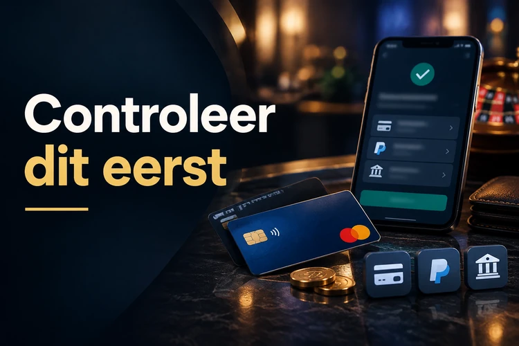 Controleer dit eerst